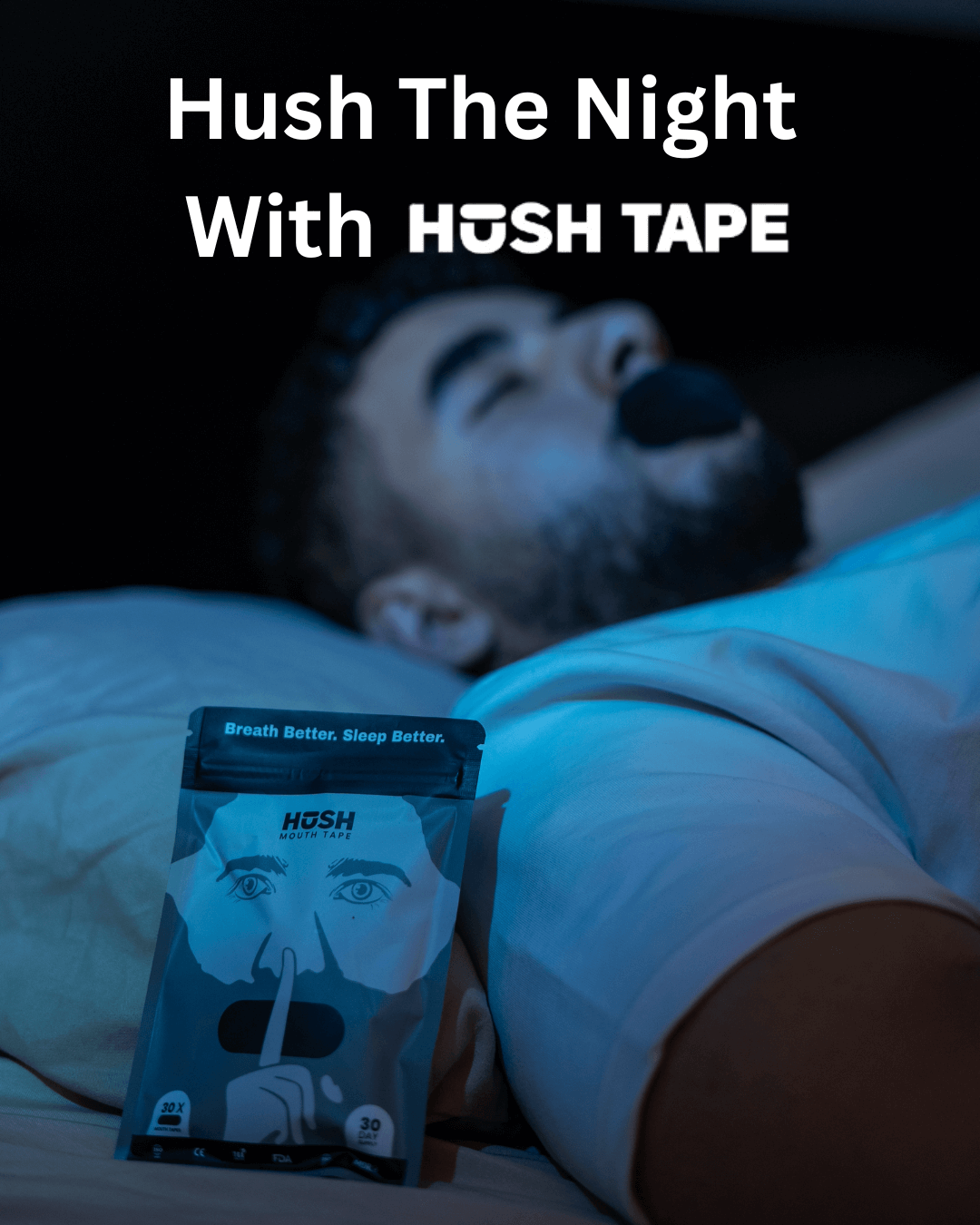 Hush Breathable Mouth Tape